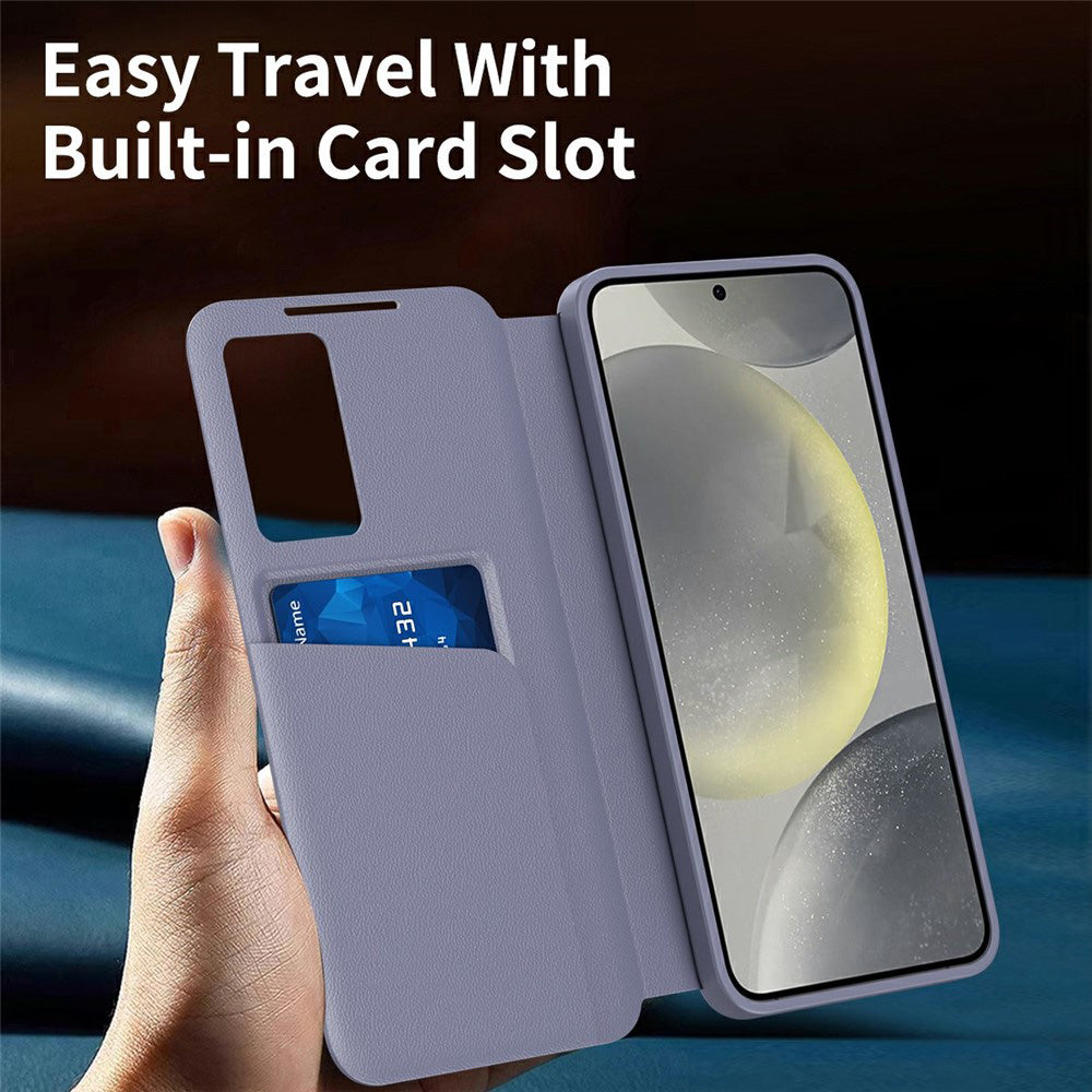 Husa de protectie Techsuit SmartView Series compatibil cu Samsung Galaxy A37 5G, Mov