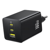 Incarcator Baseus (P10182102123-00), 2x Type-C + USB, 100W, Fast Charger, Negru