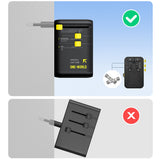 Adaptor Baseus PicoGo AG11 (E0307F00), 2x AC / 2x USB / USB-C, 45W, Negru