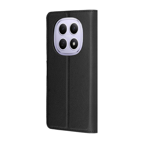 Husa de protectie Techsuit Leather Folio compatibil cu Xiaomi Redmi Note 15 5G / Note 15 4G / Poco M8 5G, Negru