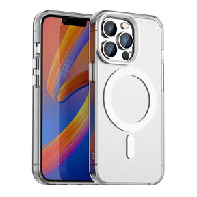 Husa de protectie Techsuit CandyCase MagSafe compatibil cu iPhone 12 Pro Max, Alb