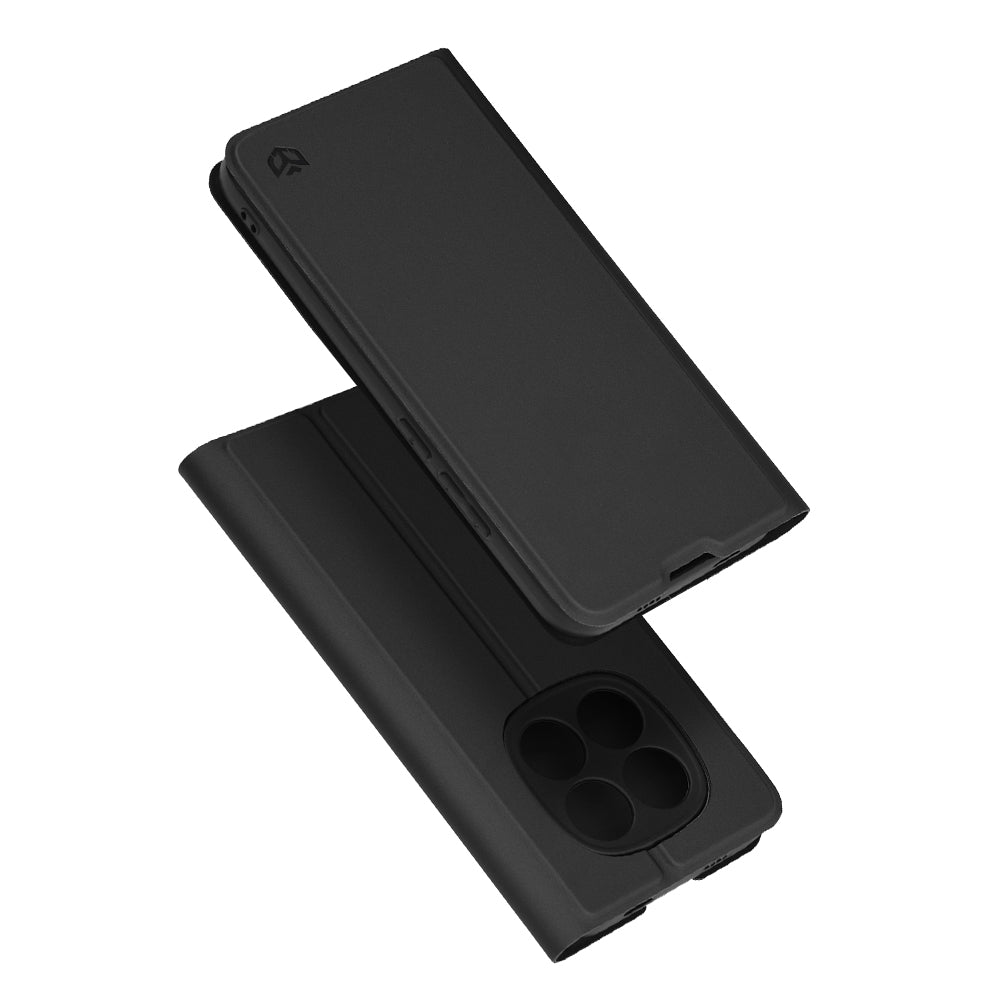 Husa de protectie Techsuit Magskin Book compatibil cu Xiaomi Redmi Note 15 Pro 5G, Negru
