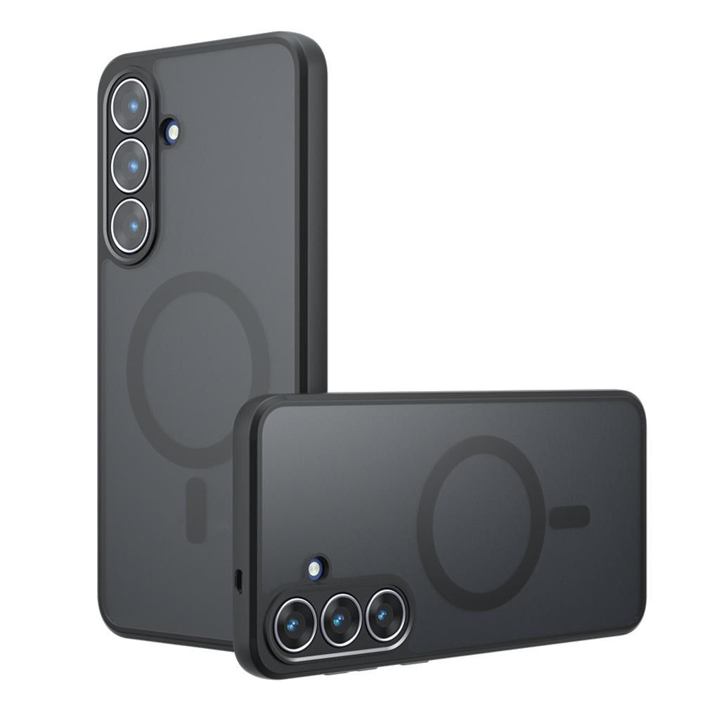 Husa de protectie Techsuit PureFrost MagSafe compatibil cu Samsung Galaxy S26, Negru Mat