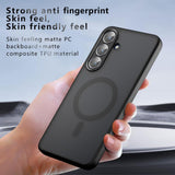 Husa de protectie Techsuit PureFrost MagSafe compatibil cu Samsung Galaxy S26 Plus, Negru Mat