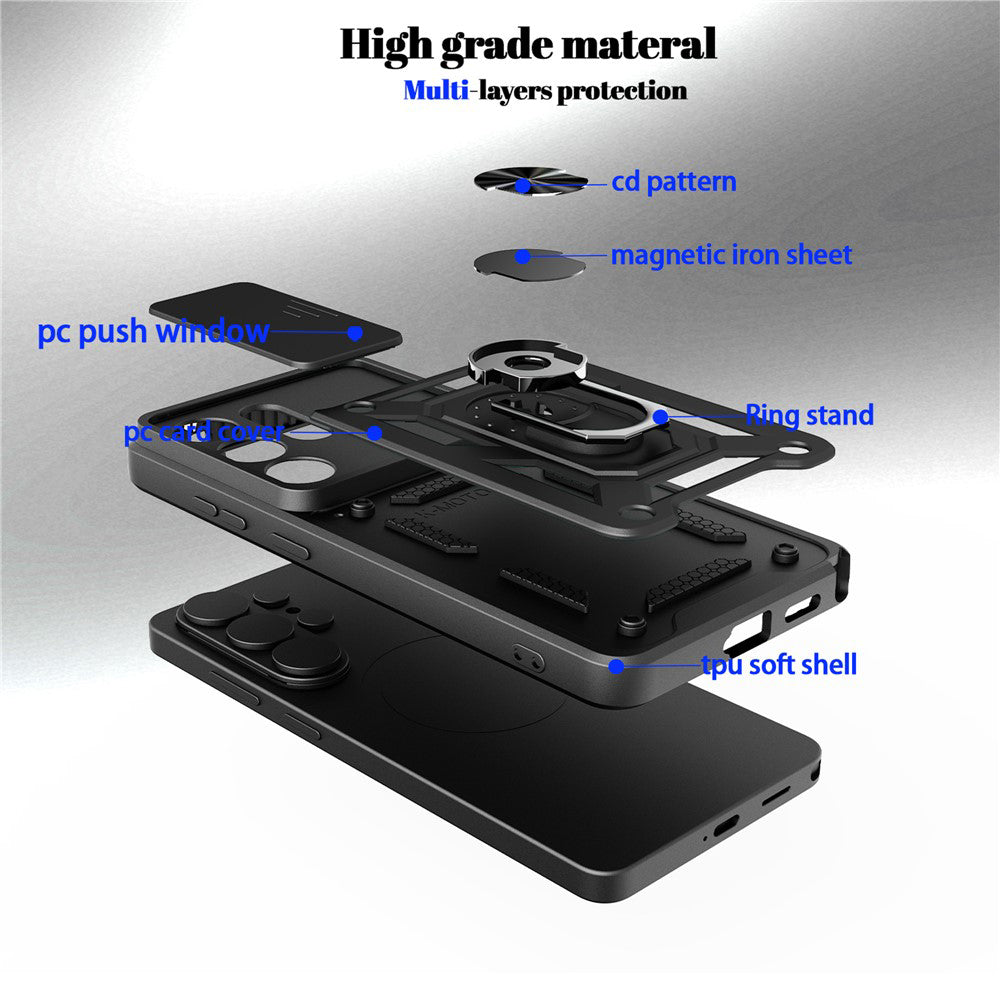 Husa de protectie Techsuit CamShield Series compatibil cu Samsung Galaxy S26 Ultra, Verde