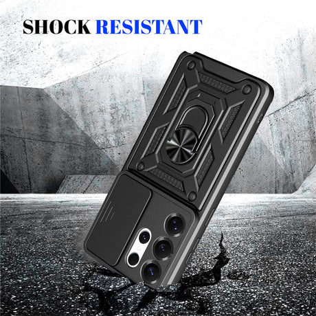 Husa de protectie Techsuit CamShield Series compatibil cu Samsung Galaxy S26, Roz Auriu