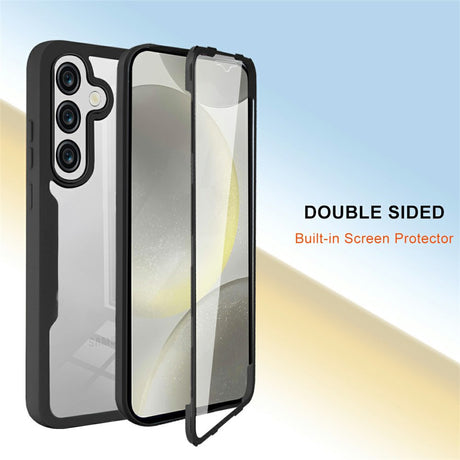 Folie de protectie Techsuit ColorVerse 360 Series + compatibil cu Samsung Galaxy A57 5G, Roz