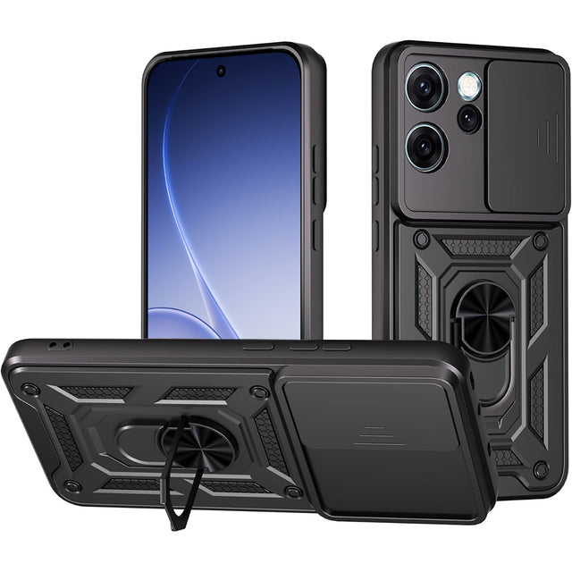Husa de protectie Techsuit CamShield Series compatibil cu Oppo Reno15 Pro, Negru