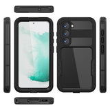 Husa de protectie ShellBox Waterproof IP68 compatibil cu Samsung Galaxy S26 Plus, Negru