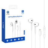 Casti Lito (LF01L), Lightning, Stereo, Alb