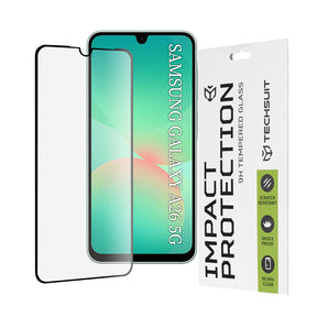 Folie de protectie Techsuit 111D Full Cover / Full Glue Glass compatibil cu Samsung Galaxy A26 5G / A27 5G, Negru