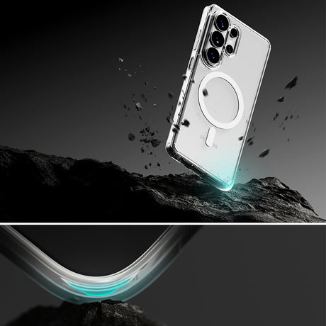 Husa de protectie Ringke Fusion MagSafe compatibil cu Samsung Galaxy S26 Ultra, Transparent