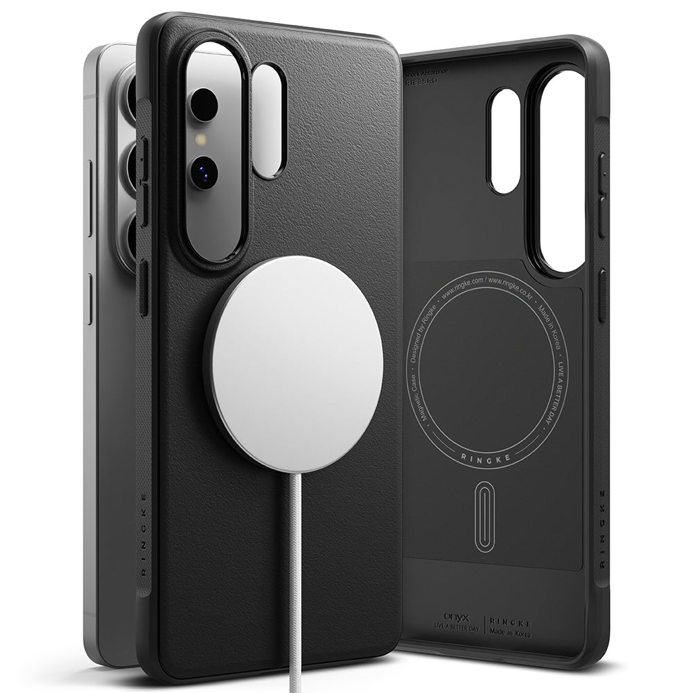 Husa de protectie Ringke Onyx MagSafe compatibil cu Samsung Galaxy S26 Ultra, Negru