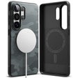 Husa de protectie Ringke Onyx MagSafe compatibil cu Samsung Galaxy S26 Ultra, Camo Black