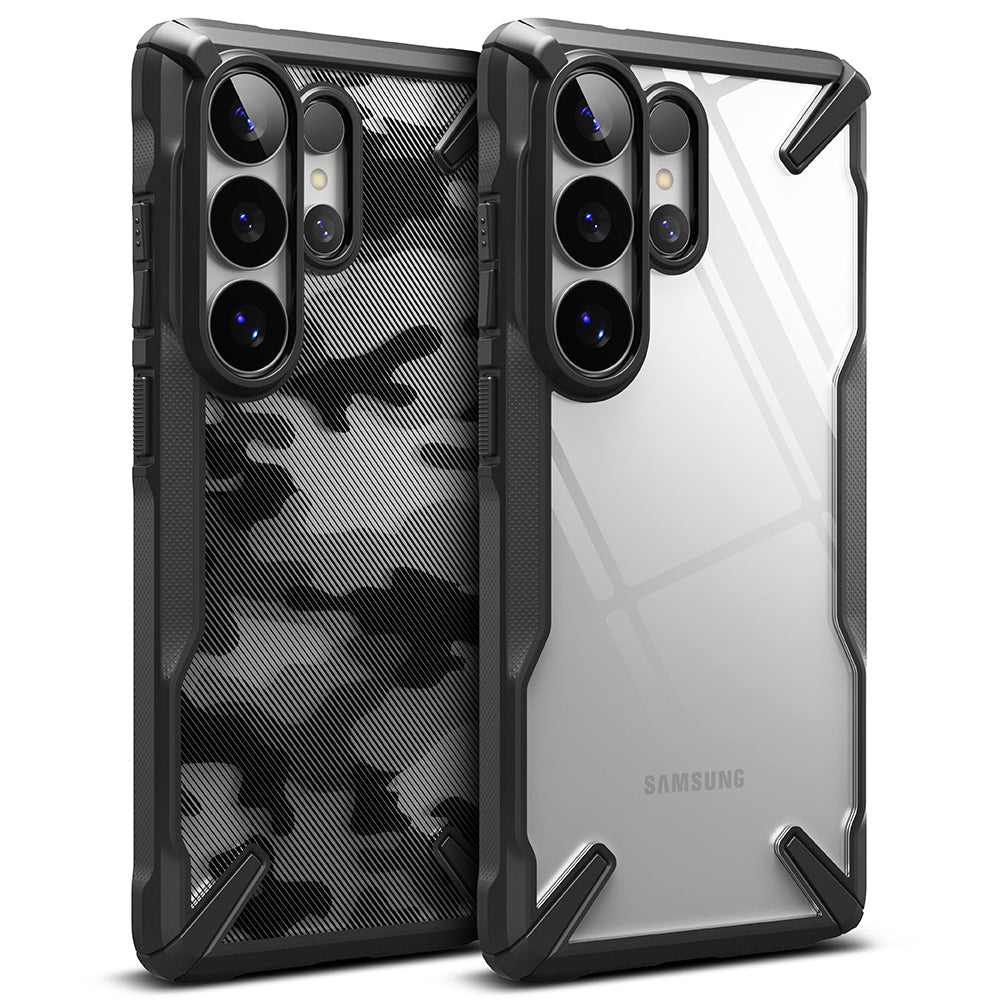 Husa de protectie Ringke Fusion X compatibil cu Samsung Galaxy S26 Ultra, Camo Black