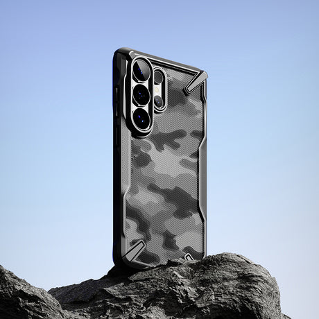 Husa de protectie Ringke Fusion X compatibil cu Samsung Galaxy S26 Ultra, Camo Black