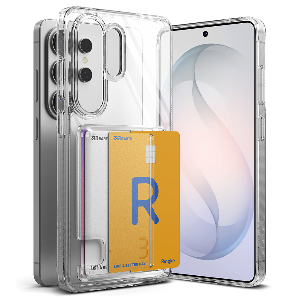 Husa de protectie Ringke Fusion Card compatibil cu Samsung Galaxy S26 Ultra, Transparent