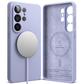 Husa de protectie Ringke Silicone MagSafe compatibil cu Samsung Galaxy S26 Ultra, Lavanda