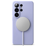 Husa de protectie Ringke Silicone MagSafe compatibil cu Samsung Galaxy S26 Ultra, Lavanda
