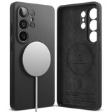 Husa de protectie Ringke Silicone MagSafe compatibil cu Samsung Galaxy S26 Ultra, Negru