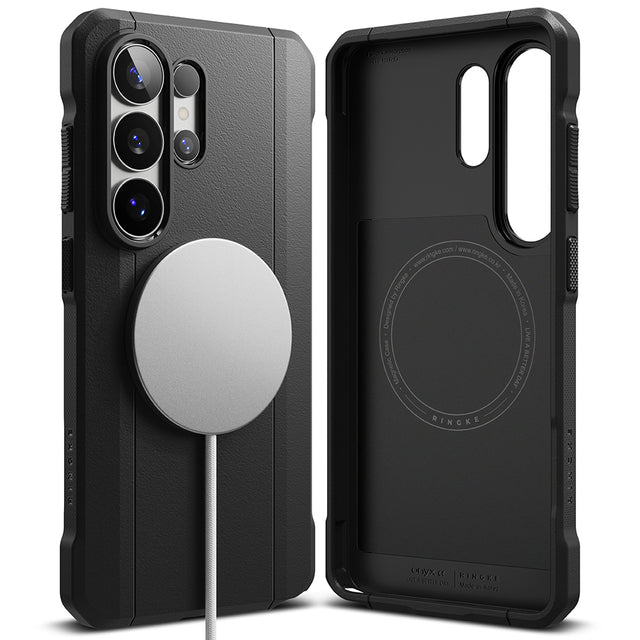 Husa de protectie Ringke Onyx Alpha MagSafe compatibil cu Samsung Galaxy S26 Ultra, Negru