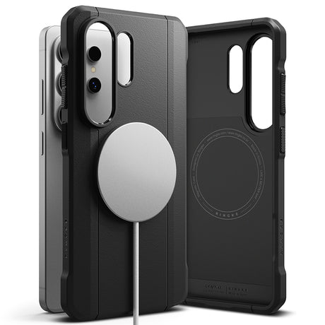 Husa de protectie Ringke Onyx Alpha MagSafe compatibil cu Samsung Galaxy S26 Ultra, Negru