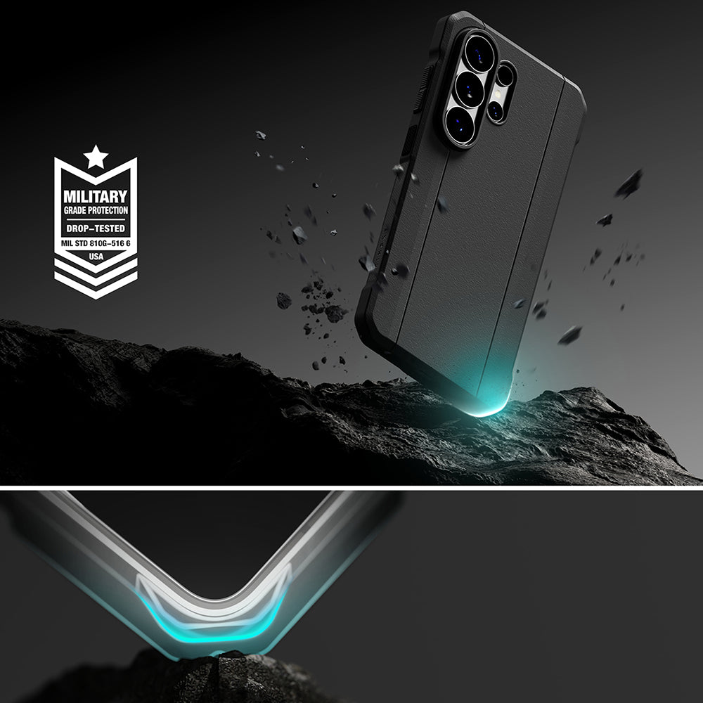 Husa de protectie Ringke Onyx Alpha MagSafe compatibil cu Samsung Galaxy S26 Ultra, Negru