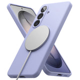Husa de protectie Ringke Silicone MagSafe compatibil cu Samsung Galaxy S26 Plus, Lavanda