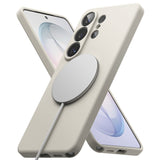Husa de protectie Ringke Silicone MagSafe compatibil cu Samsung Galaxy S26 Plus, Stone