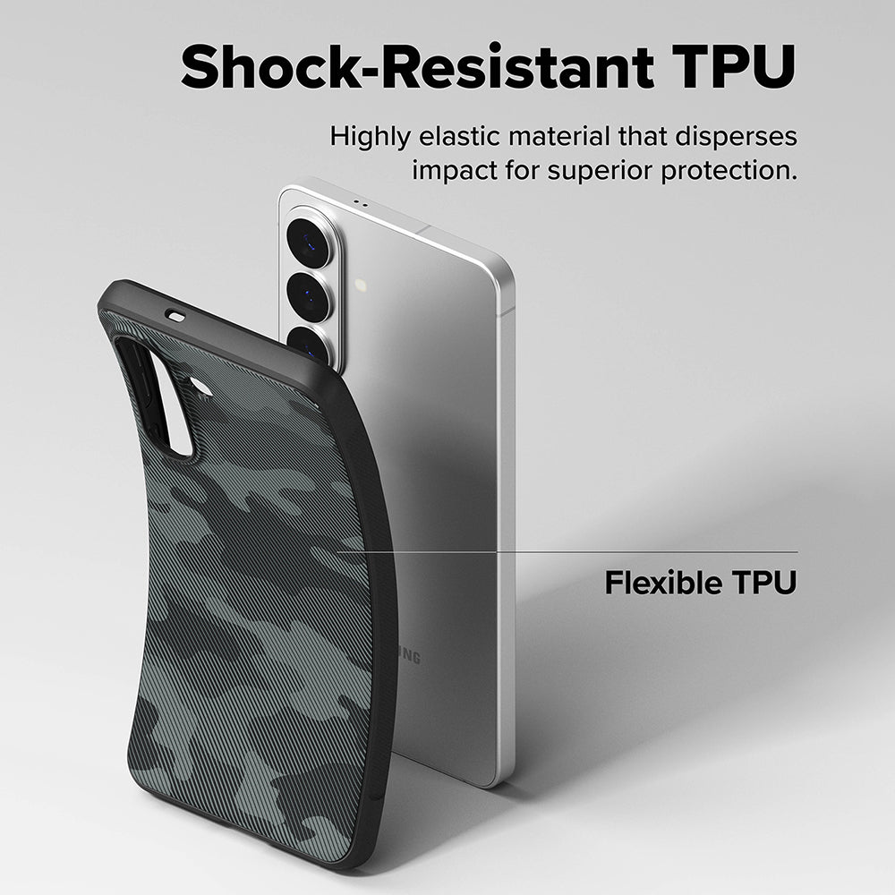 Husa de protectie Ringke Onyx compatibil cu Samsung Galaxy S26, Camo Black