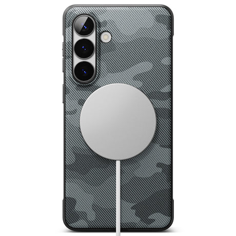 Husa de protectie Ringke Onyx MagSafe compatibil cu Samsung Galaxy S26 Plus, Camo Black