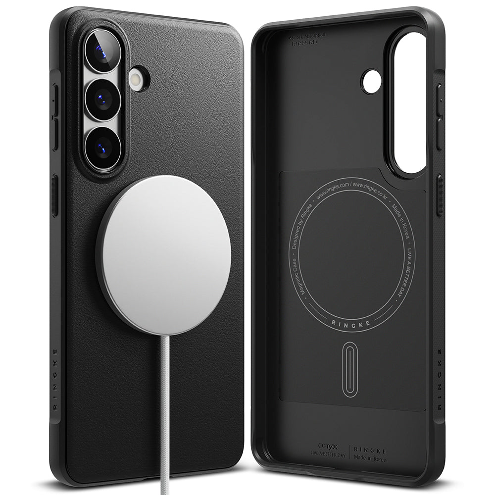 Husa de protectie Ringke Onyx MagSafe compatibil cu Samsung Galaxy S26 Plus, Negru