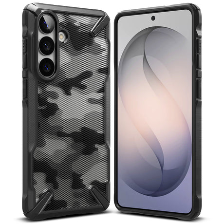 Husa de protectie Ringke Fusion X compatibil cu Samsung Galaxy S26, Camo Black