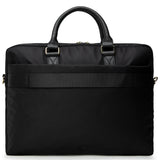 Geanta pentru Laptop 16", Unisex, Ajustabila - Guess Nylon Triangle Logo (GUCB15NTMLBK) - Black