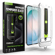 Folie de protectie Techsuit TitanGlass CrystalHD compatibil cu Samsung Galaxy S26 Plus, Transparent