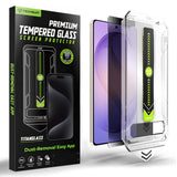 Folie de protectie Techsuit TitanGlass CrystalHD compatibil cu Samsung Galaxy S26 Ultra, Privacy