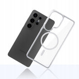 Husa de protectie 3mk Armor MagCase compatibil cu Samsung Galaxy S26 Ultra, Transparent
