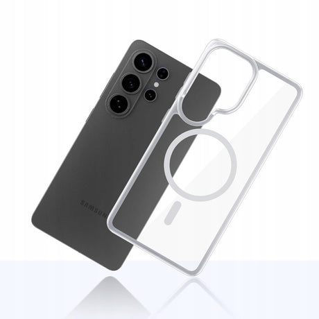Husa de protectie 3mk Armor MagCase compatibil cu Samsung Galaxy S26 Ultra, Transparent