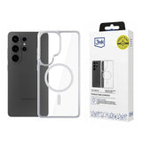 Husa de protectie 3mk Armor MagCase compatibil cu Samsung Galaxy S26 Ultra, Transparent