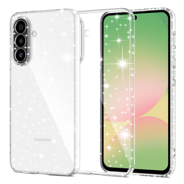 Husa de protectie Techsuit SparkleSkin Series compatibil cu Samsung Galaxy A57 5G, Transparent