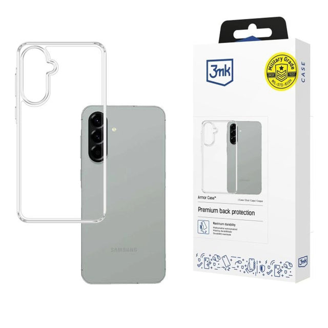 Husa de protectie 3mk Armor compatibil cu Samsung Galaxy A57 5G, Transparent