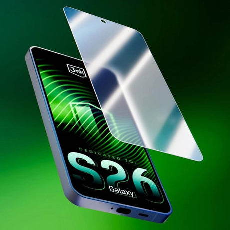 Folie de protectie 3mk FlexibleGlass compatibil cu Samsung Galaxy S26, Transparent