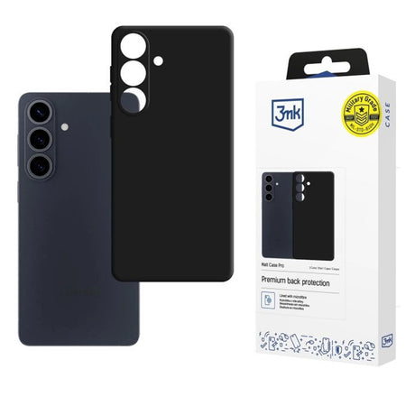 Husa de protectie 3mk Matt Pro compatibil cu Samsung Galaxy S26, Negru