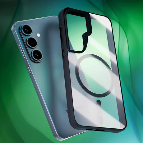 Husa de protectie 3mk Satin Armor MagCase compatibil cu Samsung Galaxy S26, Transparent