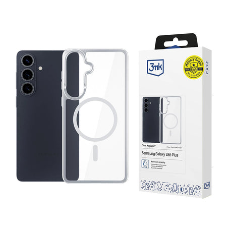Husa de protectie 3mk Armor MagCase compatibil cu Samsung Galaxy S26, Transparent