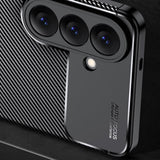 Husa de protectie Techsuit CarbonFiber compatibil cu Samsung Galaxy S26 Plus, Negru