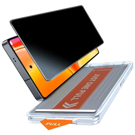 Folie de protectie Torras GlassGo Install Master compatibil cu Samsung Galaxy S26 Ultra, Privacy