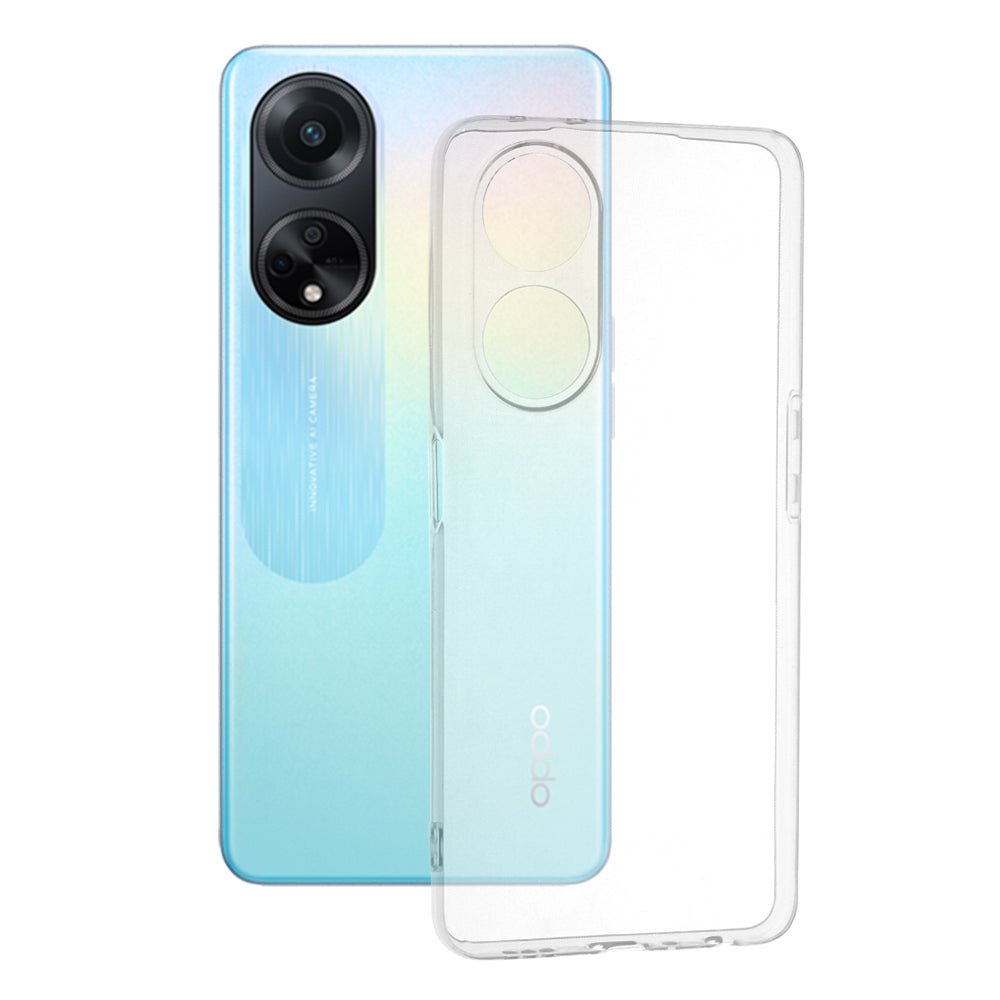 Husa de protectie Techsuit Clear Silicone compatibil cu Oppo A98 5G, Transparent