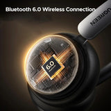 Casti Ugreen Wireless HiTune Studio Plus HP207 (75631), Bluetooth 6.0, TWS, ANC, Low Latency, 500mAh, Bej