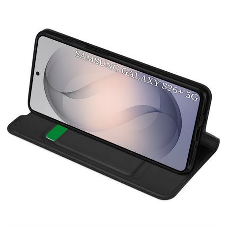 Husa de protectie Techsuit Magskin Book compatibil cu Samsung Galaxy S26 Plus, Negru